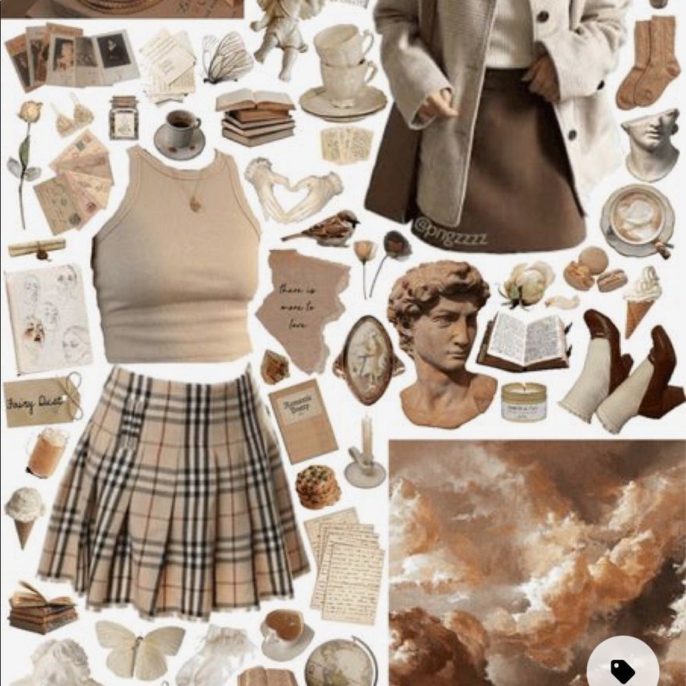 Light academia style bundle